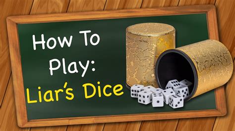 chinese dice|how to play liar liar.
